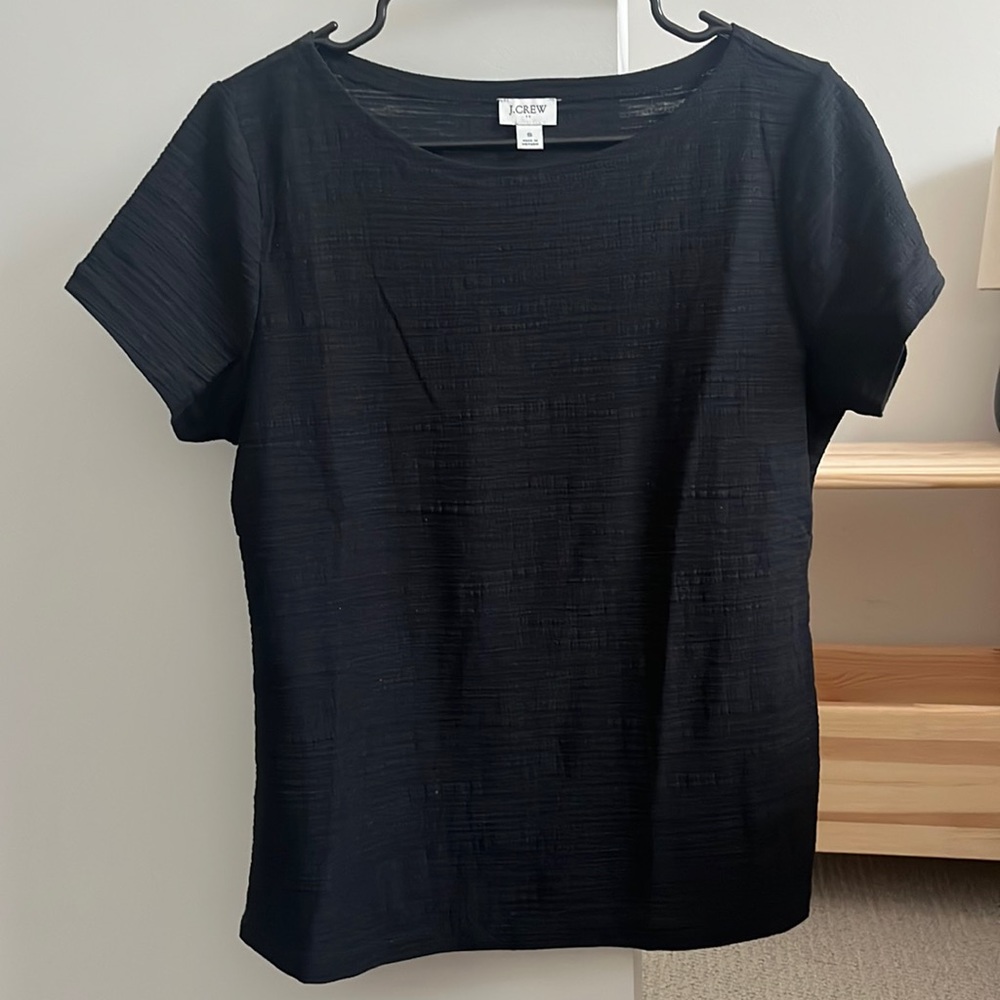 J. Crew black tee